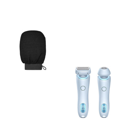 2 in 1 Epilierer zur Haarentfernung, wiederaufladbarer USB-Trimmer, Rasierer für Frauen, Körperrasierer, Gesicht, Beine, Achselhöhlen, Bikinizone, Hand, Schamhaarrasierer, Haarentferner