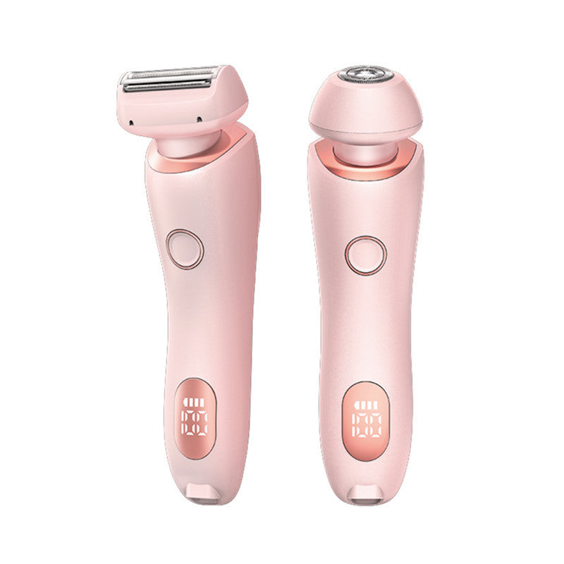 2 in 1 Epilierer zur Haarentfernung, wiederaufladbarer USB-Trimmer, Rasierer für Frauen, Körperrasierer, Gesicht, Beine, Achselhöhlen, Bikinizone, Hand, Schamhaarrasierer, Haarentferner