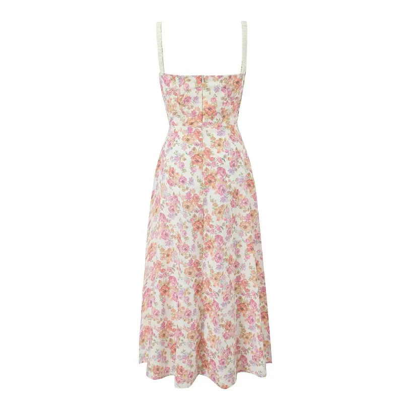 Women's Floral Strap Dress