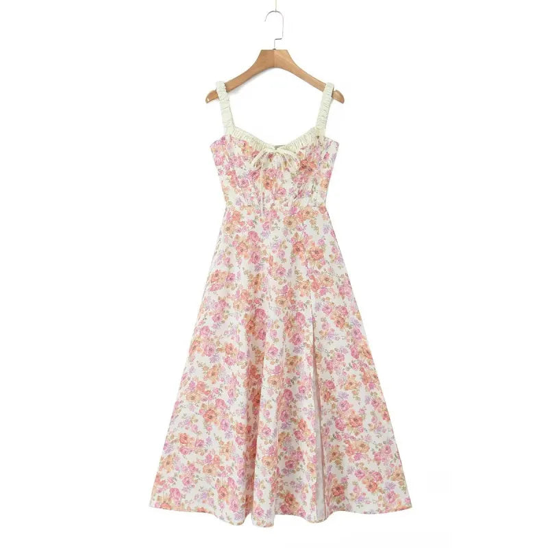 Women's Floral Strap Dress