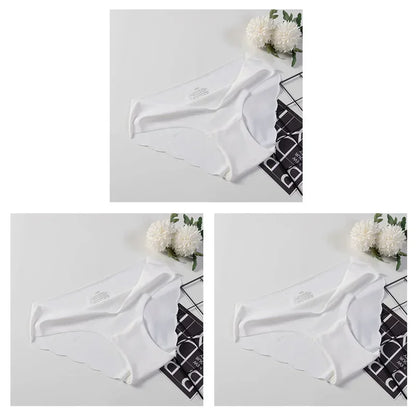 3 Pcs Seamless Panties For Woman Underwear Sexy Briefs Solid Female Underpants Hot Sale lingerie For Ladies Panty