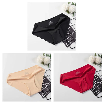 3 Pcs Nahtlose Höschen Für Frau Unterwäsche Sexy Slip Solide Weibliche Unterhose Heißer Verkauf dessous Für Damen Panty