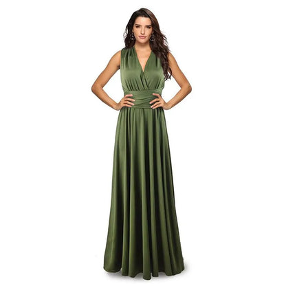 Wandelbares Maxi-Clubkleid