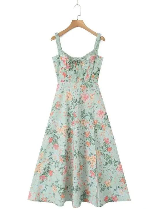 Women's Floral Strap Dress