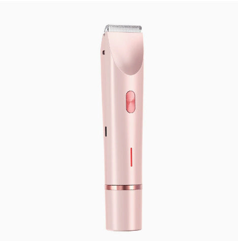 2 in 1 Epilierer zur Haarentfernung, wiederaufladbarer USB-Trimmer, Rasierer für Frauen, Körperrasierer, Gesicht, Beine, Achselhöhlen, Bikinizone, Hand, Schamhaarrasierer, Haarentferner