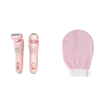 2 in 1 Epilierer zur Haarentfernung, wiederaufladbarer USB-Trimmer, Rasierer für Frauen, Körperrasierer, Gesicht, Beine, Achselhöhlen, Bikinizone, Hand, Schamhaarrasierer, Haarentferner